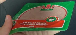 Salami de poulet