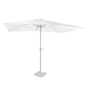 Parasoll Rapallo 200x300cm – Premium rektangulärt parasoll | Vit