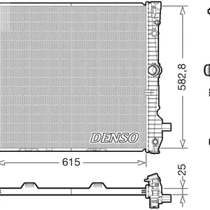 Kylare DENSO DRM05124