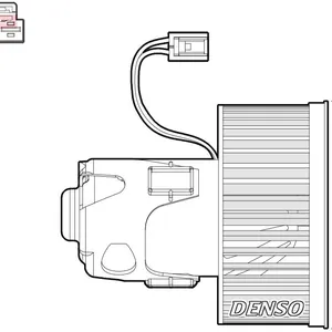 Kupéfläkt DENSO DEA05008