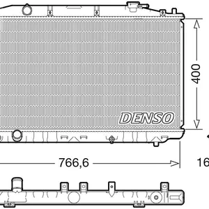Kylare DENSO DRM40051