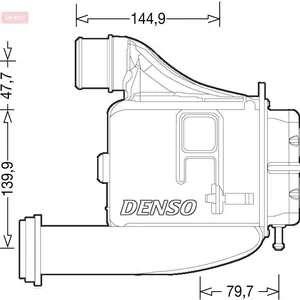 Intercooler DENSO DIT12006