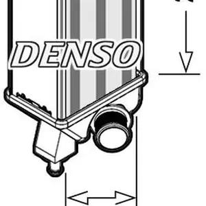 Intercooler DENSO DIT09116