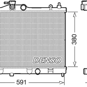 Kylare DENSO DRM46040