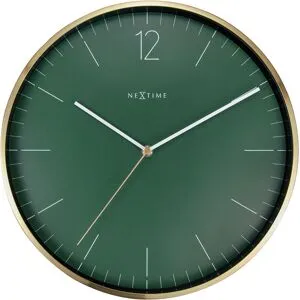 NeXtime Essential Gold väggklocka 3252GN