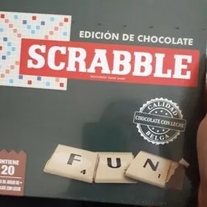 Scrabble edición de chocolate