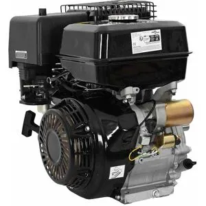 vidaXL Bensinmotor 15 HK 11 kW svart