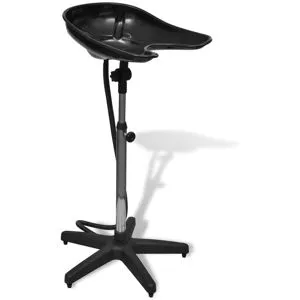 vidaXL Schamponering svart