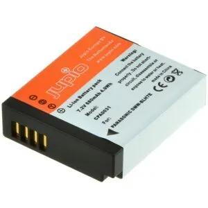 Jupio kamerabatteri 680mAh för Panasonic Lumix  DMW-BLH7E