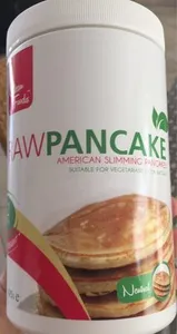 Clean Food Roh Pancake Amerikanische Pfannkuchen