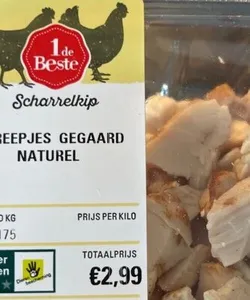 Kipreepjes gegaard naturel