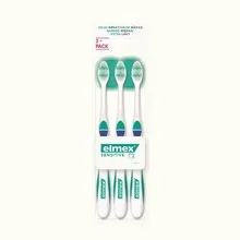 Elmex Sensitive Toothbrush (3 stycken) - Mycket mjuk tandborste