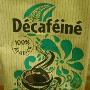 Café décaféiné 100% arabica intensité 6