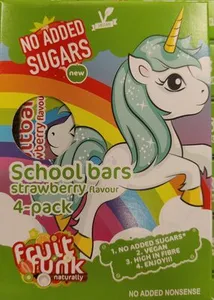 School Bars Strawberry Flavor