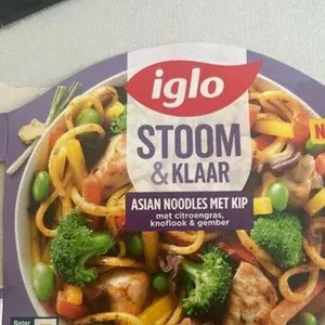 Asian noodles met kip