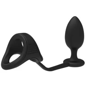 Dream Toys Ramrod Cockstrap With Anal Plug