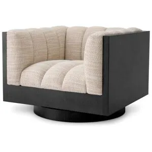 Eichholtz Davide snurrfåtölj skyward sand