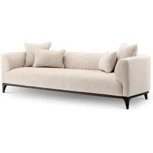Eichholtz Brannan soffa bouclé chalk white