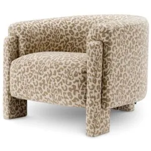 Eichholtz Hazelwood fåtölj harley leopard