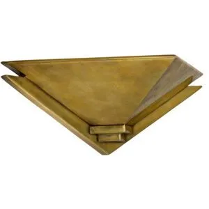 Eichholtz Augustus vägglampa vintage mässing