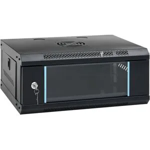 vidaXL 4U Nätverksskåp väggmonterat 19" IP20 53x40x21 mm