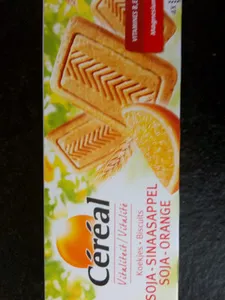 Céréal Petits Gâteaux Au Soja Et à L'orange