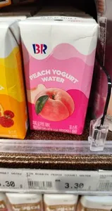 Baskin Robbins peach yogurt