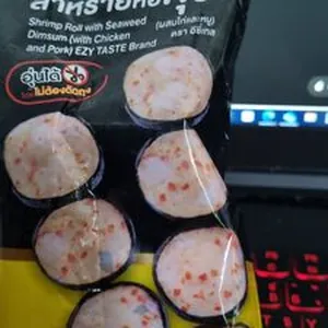 Shrimp Roll With Seaweed Dimsum With Chicken And Pork