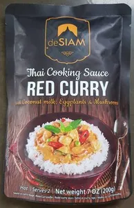 Sauce Au Curry Rouge