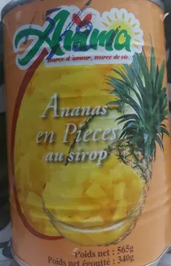 ananas en pièces au sirop