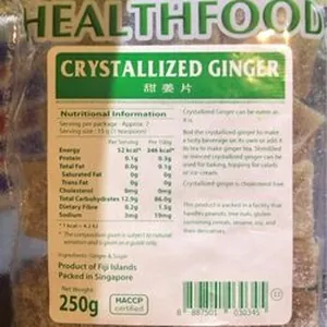 Crystallized ginger