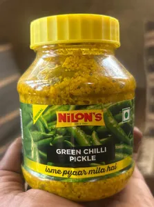 Nilon's Green Chilli Pickle