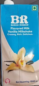 Baskin Robbins Flavored Milk Vanilla Milkshake