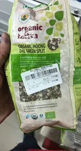 Organic moong green dal 500g