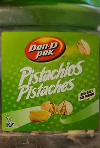 Pistachios with sea salt