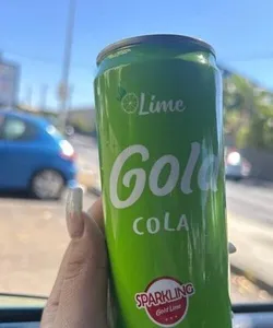 Gold lime cola