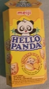 Biskuit with filled cheese flavoured cream