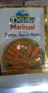 Marinasi Tempe, Ikan & Ayam
