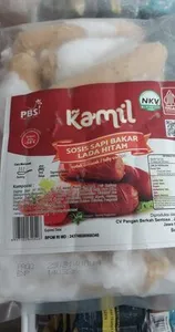 kamil sosis sapi bakar lama hitam