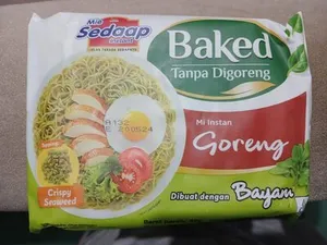 Sedaap mie baked