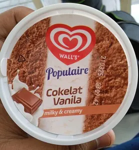 Wall's Populaire Cokelat Vanilla
