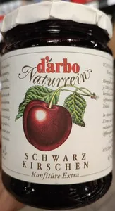 Schwarze Kirschen Konfitüre Extra