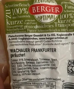 Wachauer Frankfurter