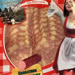 gebratene Käsewurst