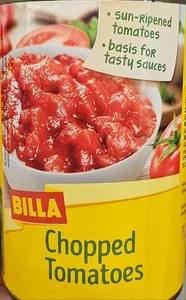 Белени нарязани домати в доматен сос