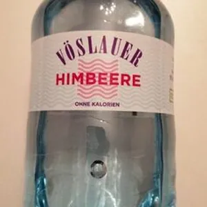 Himbeer-Mineralwasser