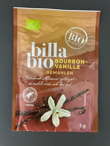 Billa Bio Bourbon Vanille gemahlen