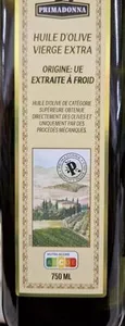 Huile d'olive cuerge extra primadonna