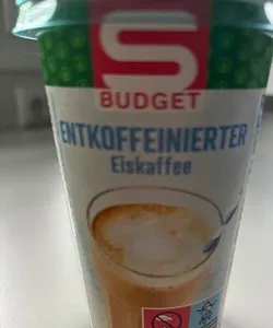 Entkoffeinierter Eiskaffee