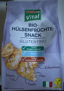 Bio-Hülsenfrüchte-Snack